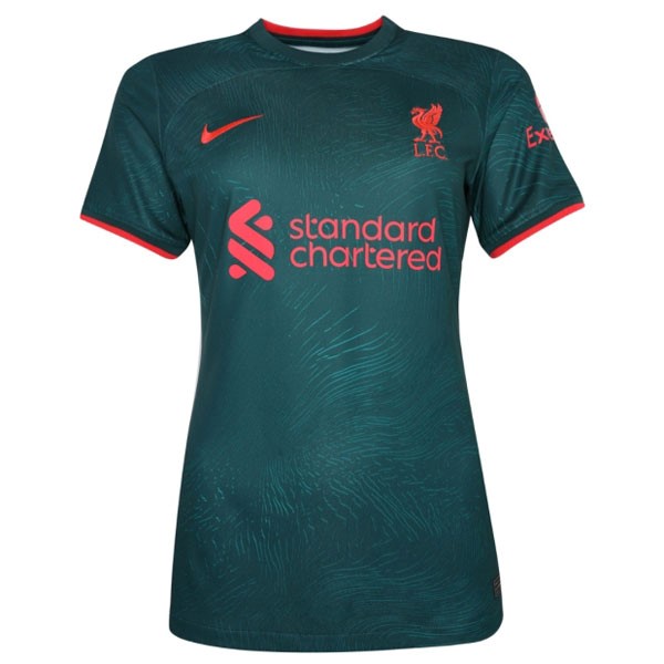 Camiseta Liverpool Tercera Equipación Mujer 2022/2023